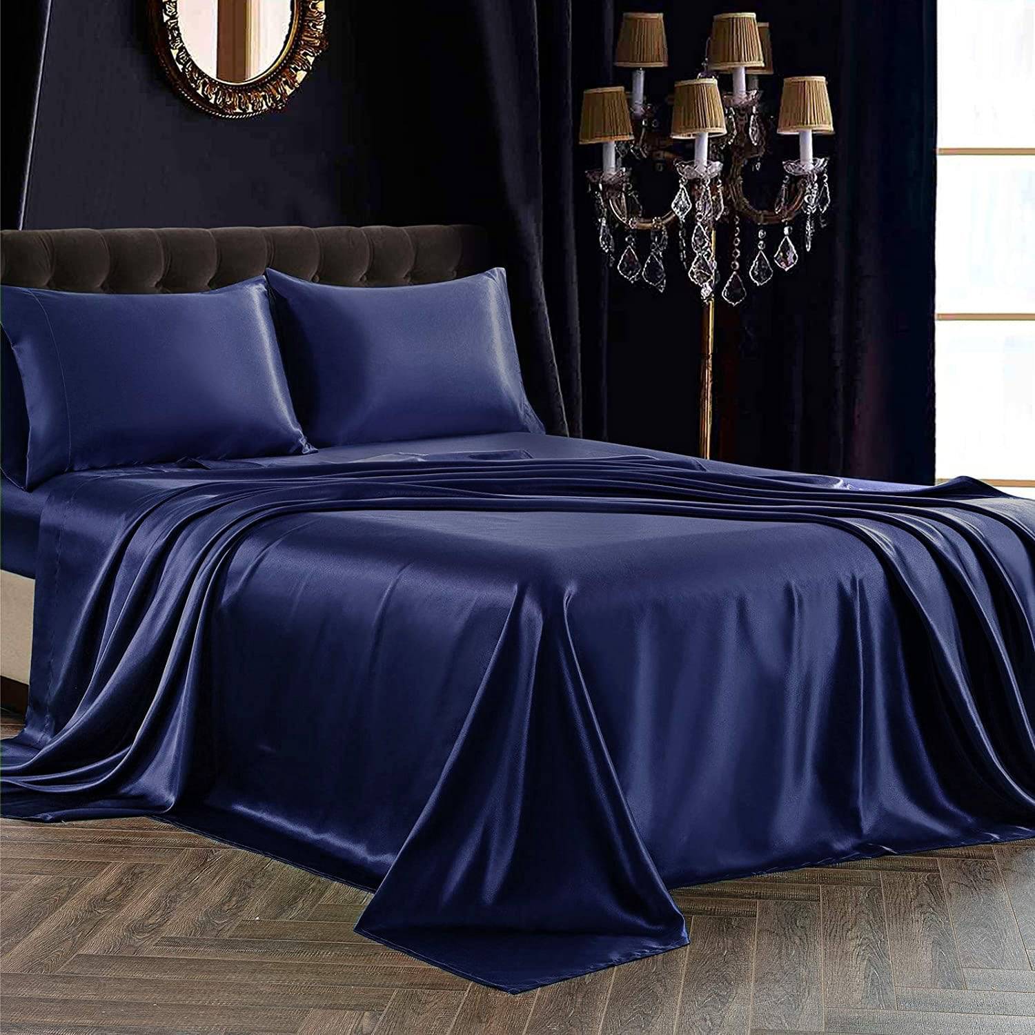 Luxury 100% Silk Bedding 19 Momme Pure Silk Flat Sheet