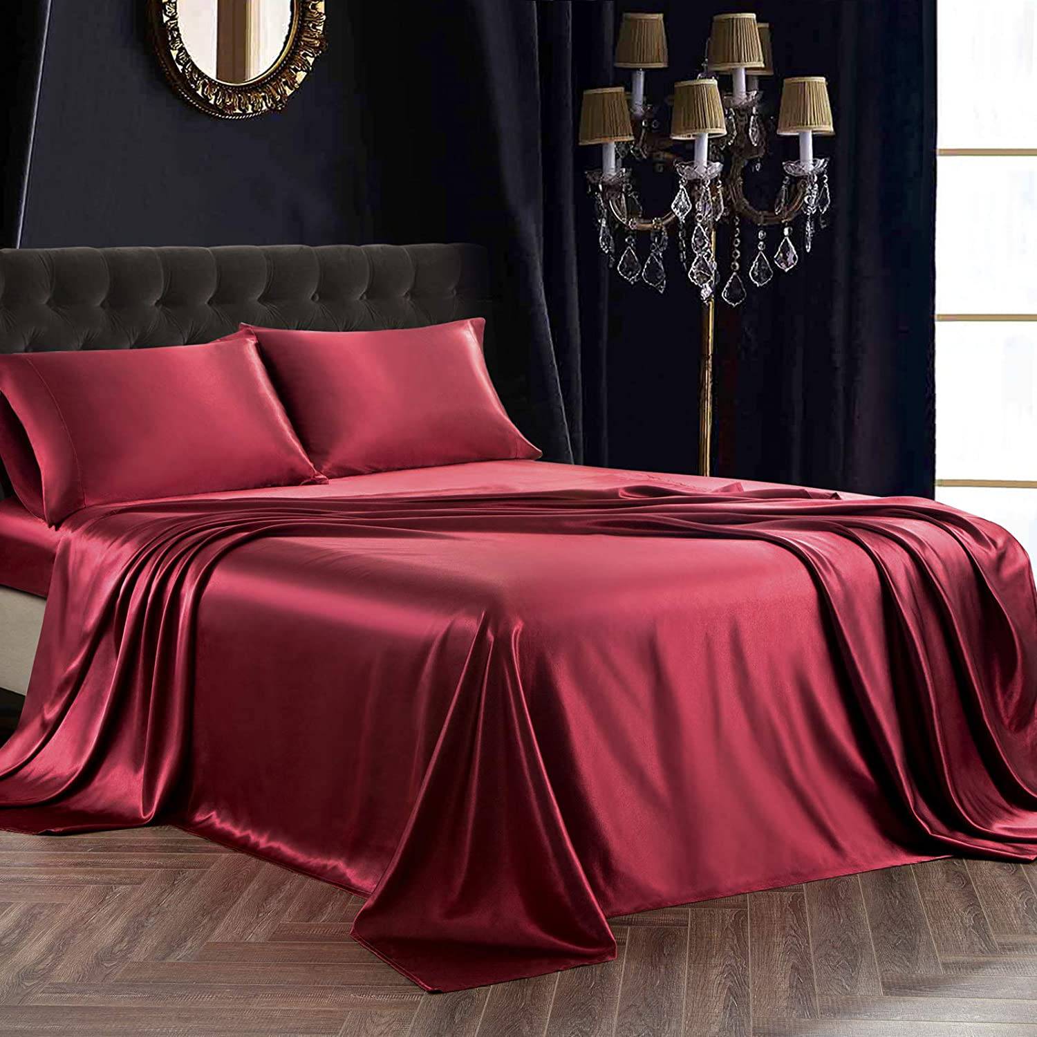 Luxury 100% Silk Bedding 19 Momme Pure Silk Flat Sheet