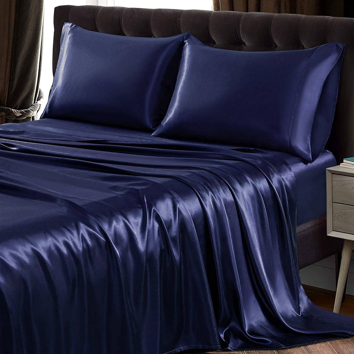 Luxury 100% Silk Bedding 19 Momme Pure Silk Flat Sheet