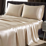 Luxury 100% Silk Bedding 19MM 4PCS Silk Bedding Set