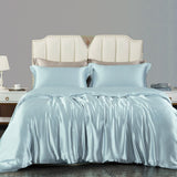 Luxury 22 Momme 4PCS Silk Duvet Cover Set (fitted sheet)