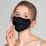 Luxury Silk Face Masks Sun Protection Mask Anti - UV Face Mask