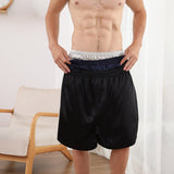 Mens Silk Boxers Comfortable Silk Short Pants