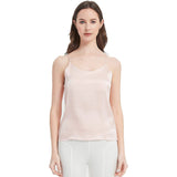 Mulberry Women Silk Camisole  Sexy Silk Ladies Tops Shirt -  slipintosoft