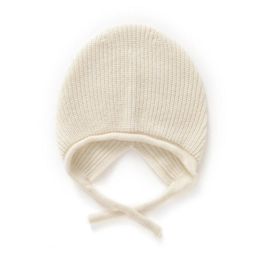 Pure Cashmere Beanie Hat Curl Edge Cashmere Ski Cap for Women Tie - able Hats