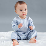 Pure Silk Bodysuit For Babies Lightweight Summer Silk Clothes