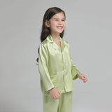 Silk Pajama Set For Kids' Gifts Silk Sleepwear For Kids