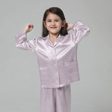 Silk Pajama Set For Kids' Gifts Silk Sleepwear For Kids