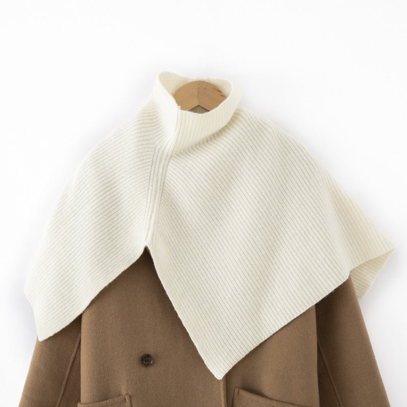 Womens Cashmere Clock Cashmere Shawl Wrap Cape for Fall Winter