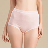 Women's silk high waist briefs mulberry silk briefs