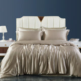 Luxury 22 Momme 4PCS Silk Duvet Cover Set (fitted sheet)