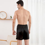 Mens Silk Boxer Shorts Comfortable Mulberry Silk Short Pants