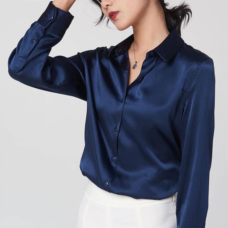 NKOOGH Women'S Silk Blouses Women Compression Shirts Long