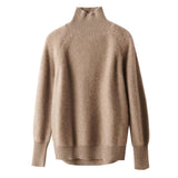 Women's Classic Cashmere Turtleneck Sweater Multi-colors - slipintosoft